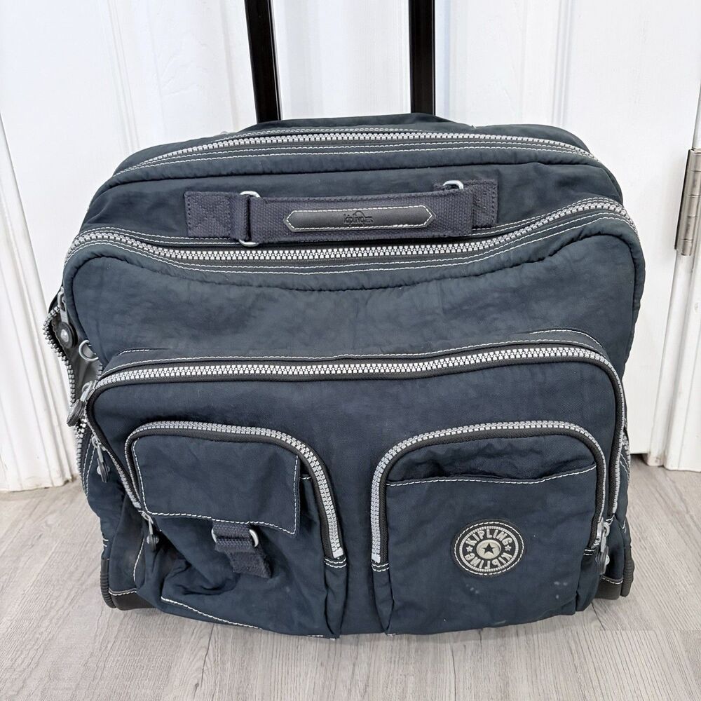 Kipling Adults Unisex Carry On Luggage Blue